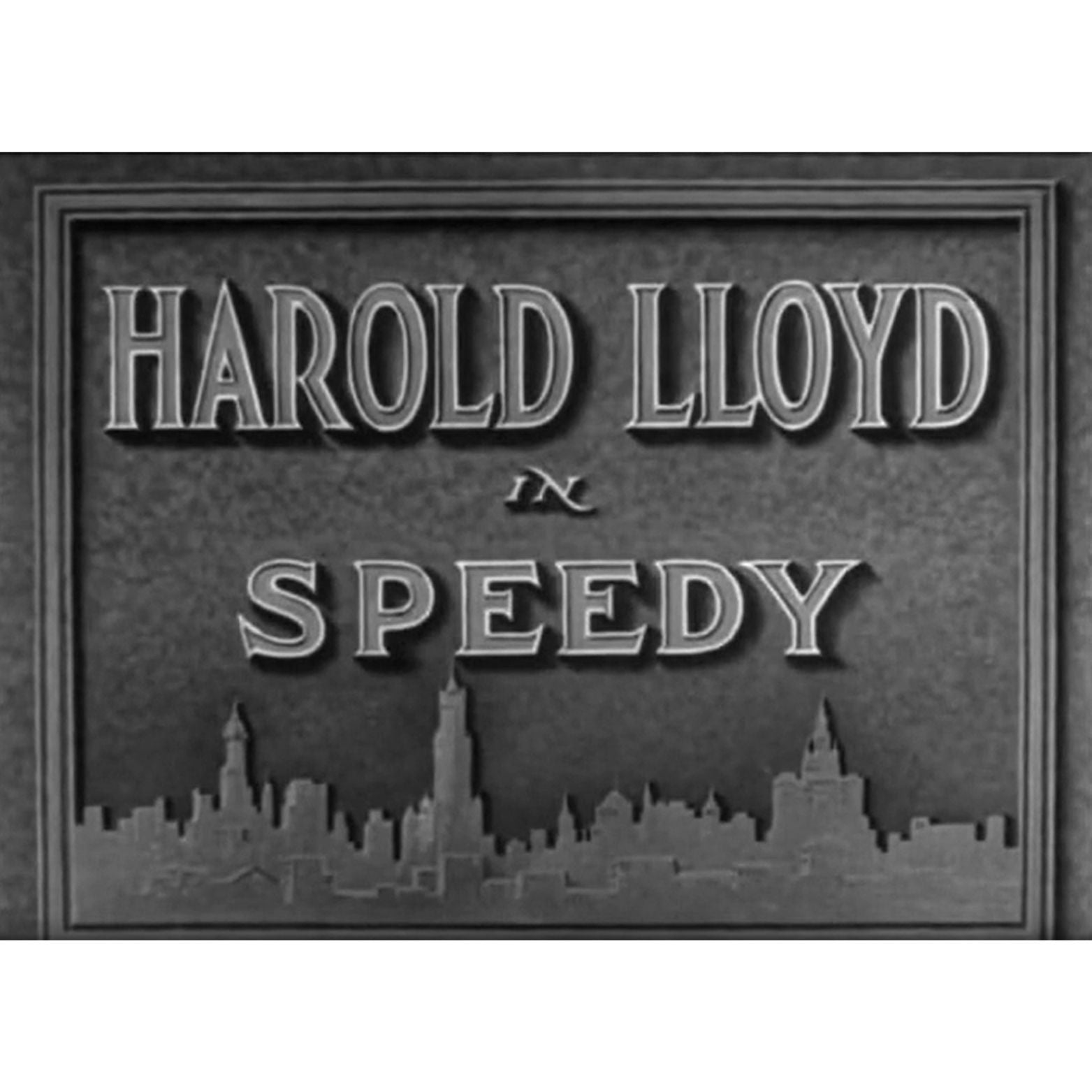 Speedy (1928) Silent Comedy DVD Collector Edition