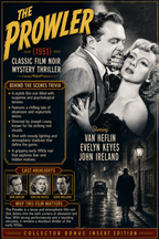 The Prowler 1951 Rare Film Noir Crime DVD With Cover Art Van Heflin