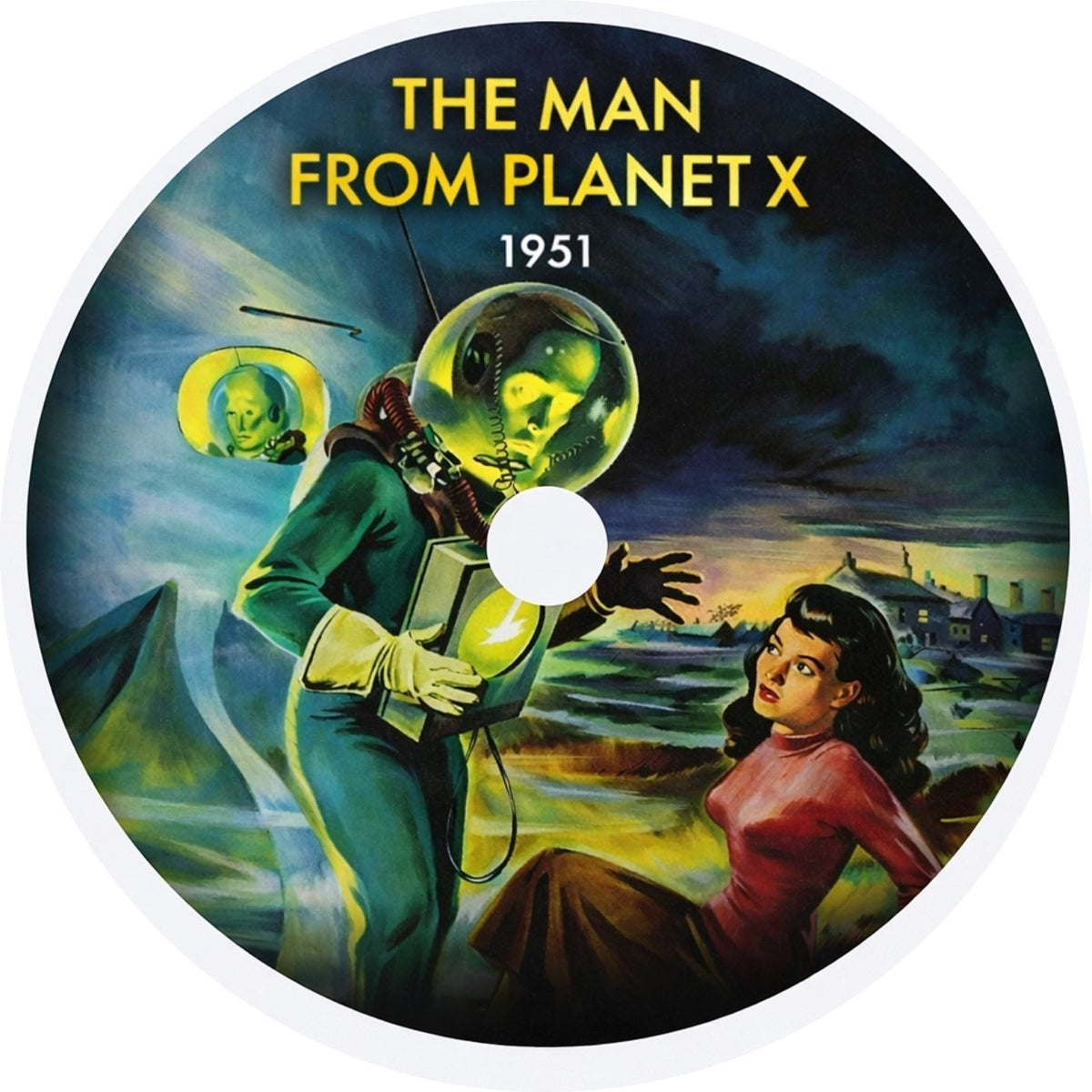 The Man from Planet X 1951 Rare Sci Fi Horror DVD Classic Film
