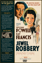 Jewel Robbery (1932) Pre-Code Comedy DVD Collector Edition