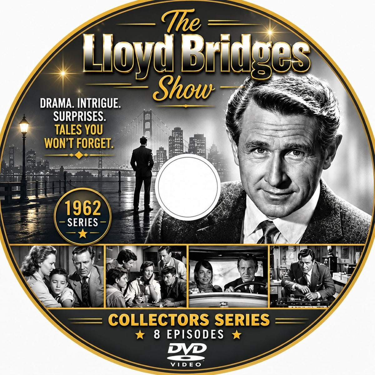 The Lloyd Bridges Show 1962 Classic TV DVD 8 Episodes Rare Drama Series