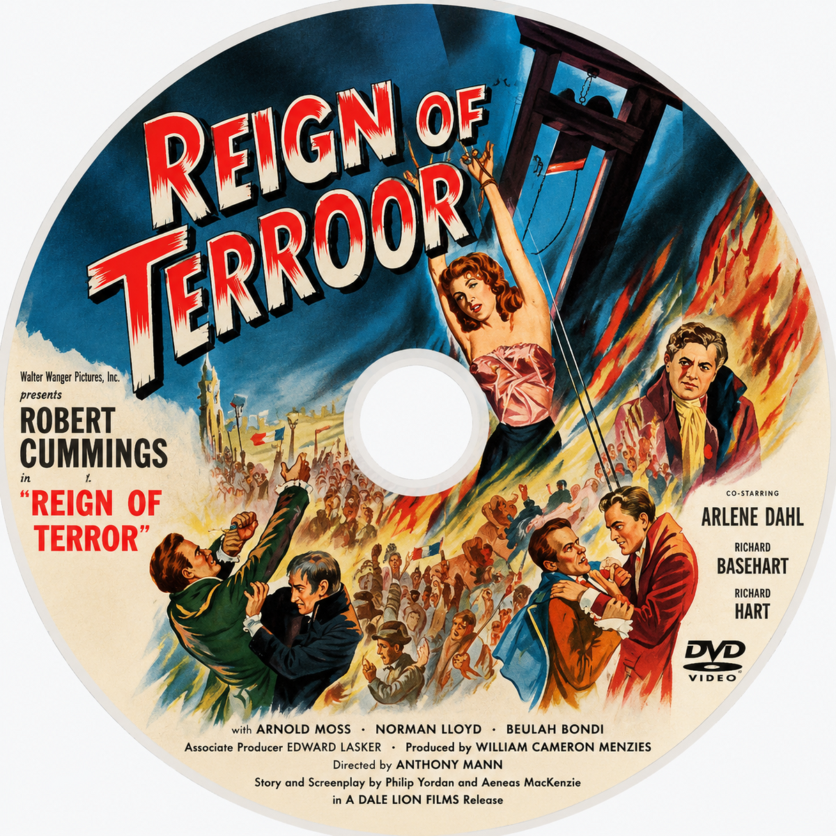 Reign of Terror (1949) Historical Thriller DVD Collector Edition