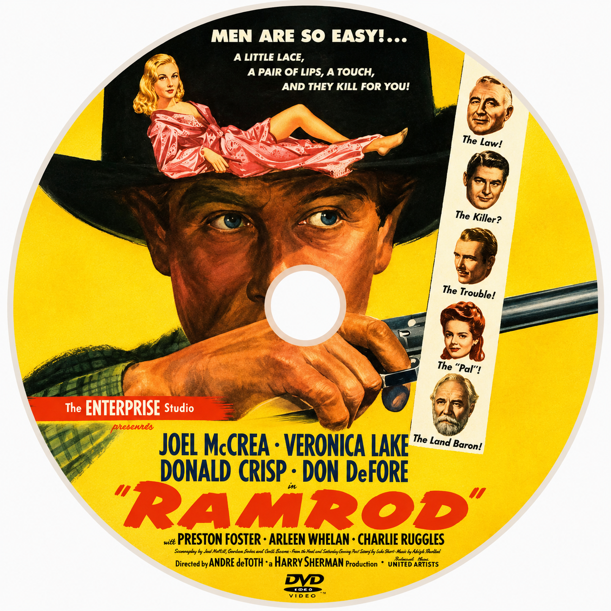 Ramrod (1947) Western Film Noir Drama DVD Collector Edition