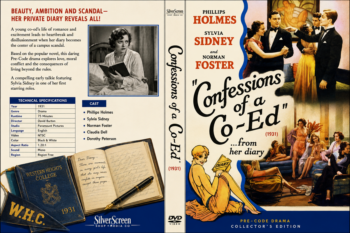 Confessions of a Co-Ed (1931) Pre-Code Drama DVD Collector Edition