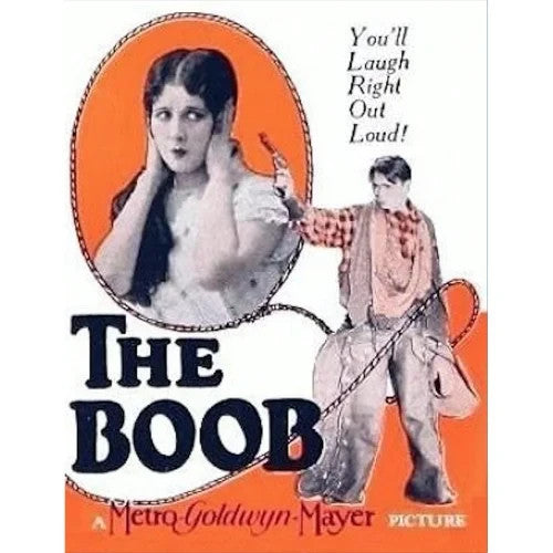 The Boob (1926) Silent Comedy Drama DVD Collector Edition
