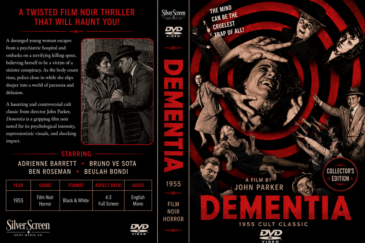 Dementia (1955) Film Noir Horror DVD Collector Edition