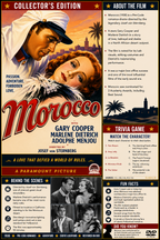 Morocco (1930) Pre-Code Romantic Drama DVD Collector Edition
