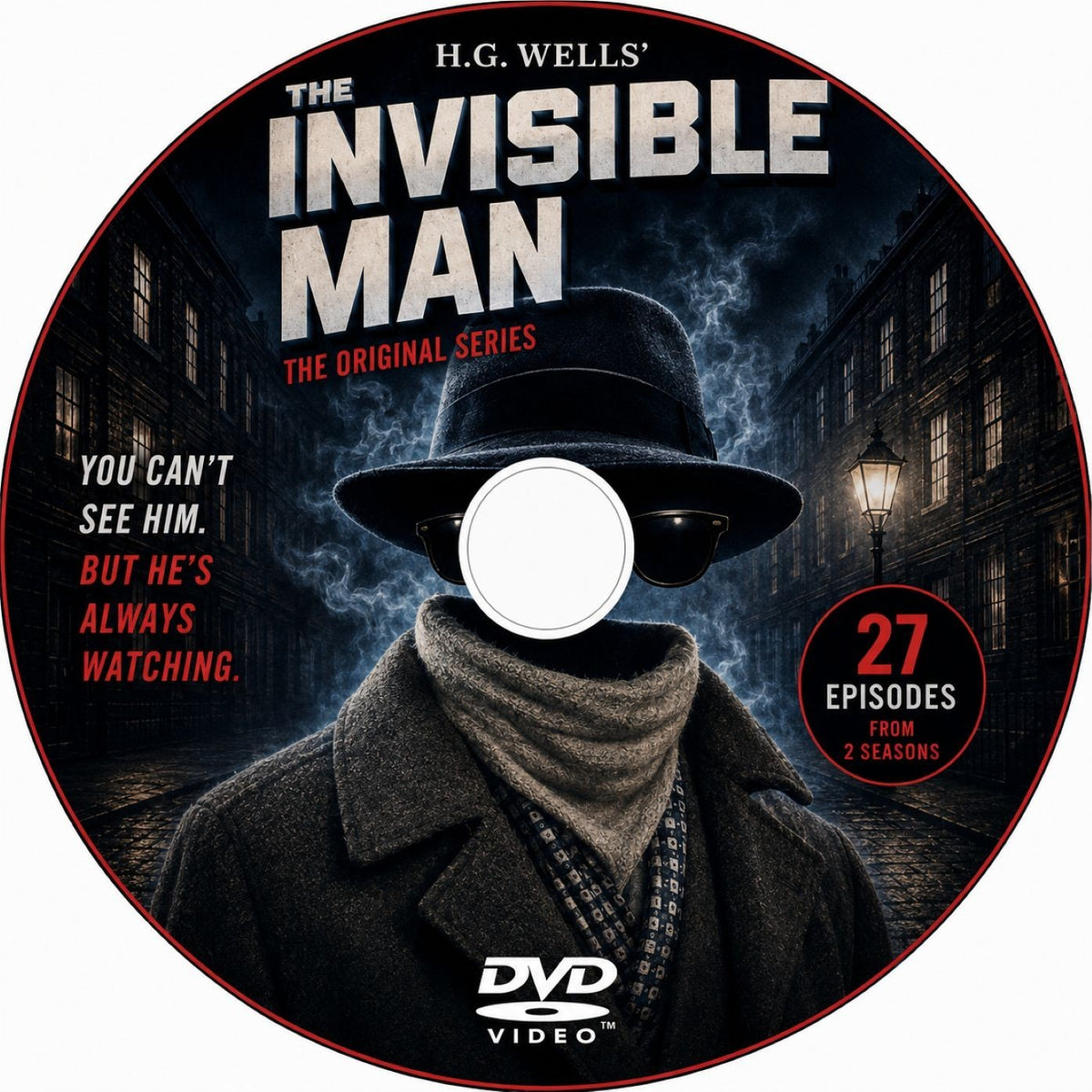 The Invisible Man (1958) Classic TV Series DVD – Complete 27 Episodes