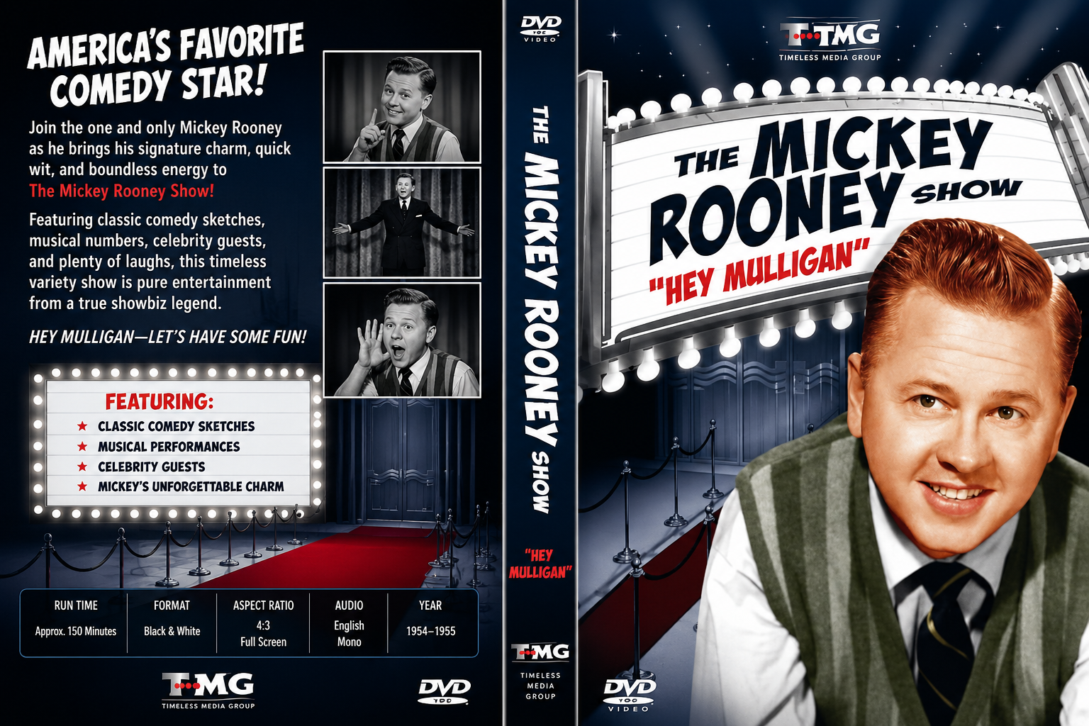 Hey, Mulligan 1954 Classic TV DVD 28 Episodes Collector Edition