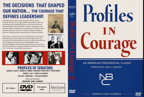 Profiles in Courage 1954 Classic 26 Episodes On DVD Collector Edition Gift