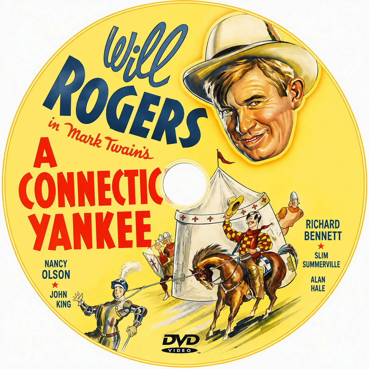 A Connecticut Yankee (1931) Will Rogers Fantasy Comedy DVD – Collector's Edition