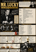 Mr. Lucky (1959) Classic TV Series DVD – Complete 34 Episodes