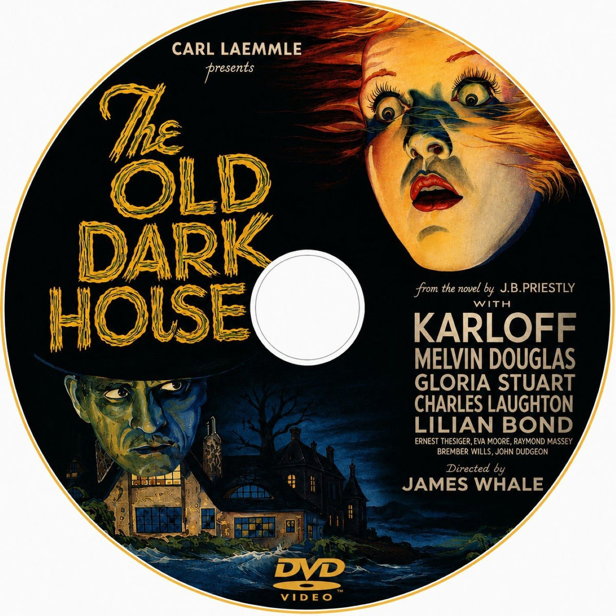 The Old Dark House (1932) Horror Comedy DVD Collector Edition