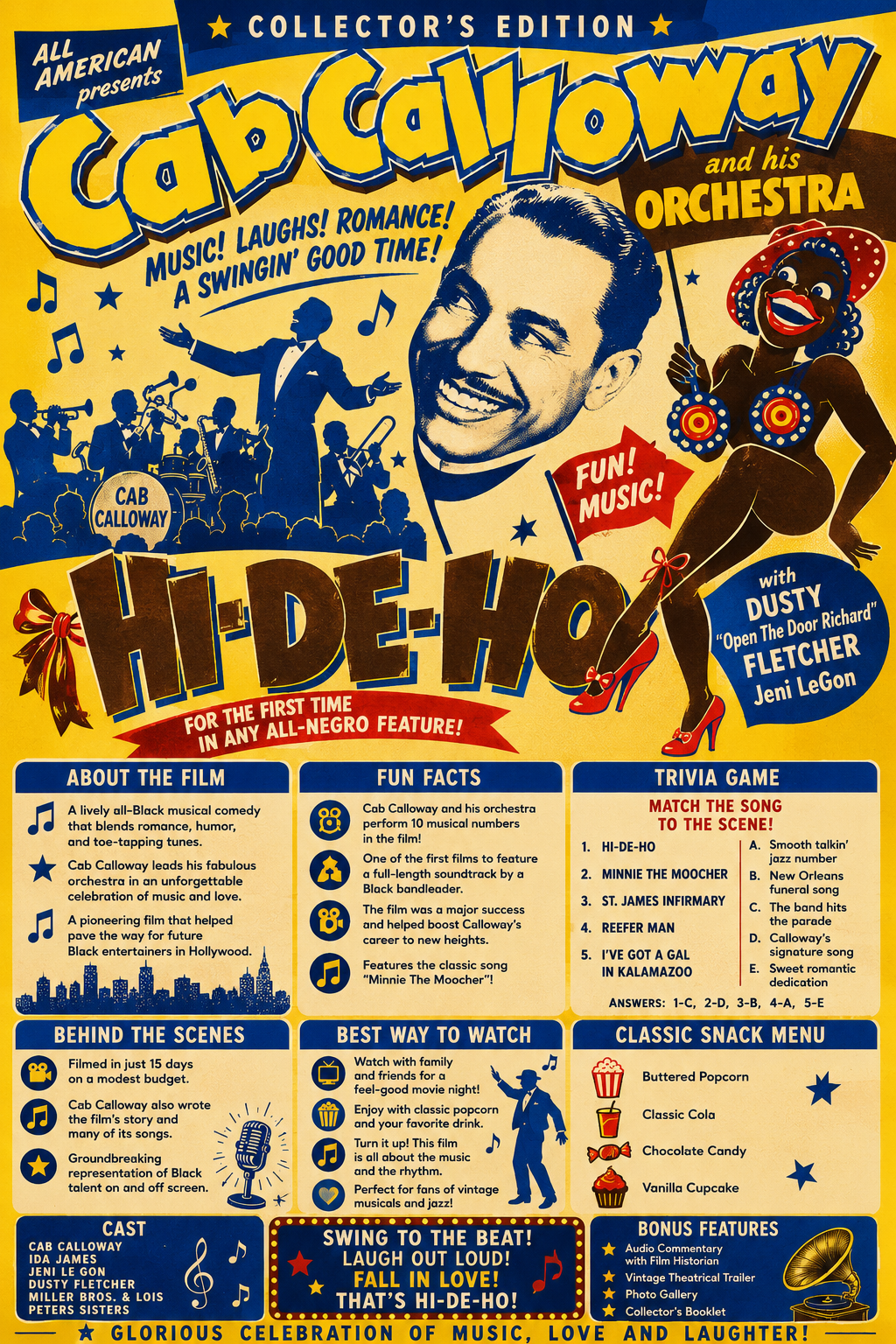Hi-De-Ho (1947) Musical Comedy DVD Collector Edition
