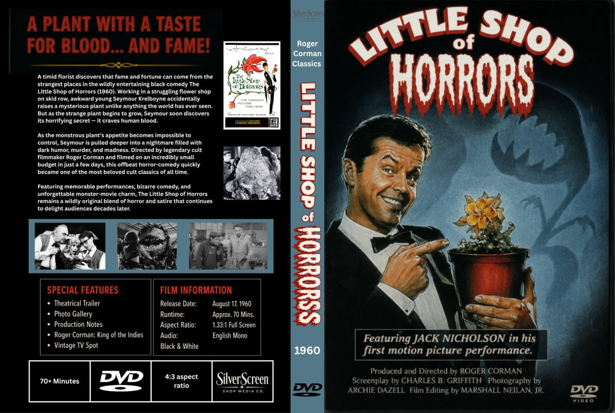 The Little Shop of Horrors (1960) Horror Comedy DVD Collector Edition