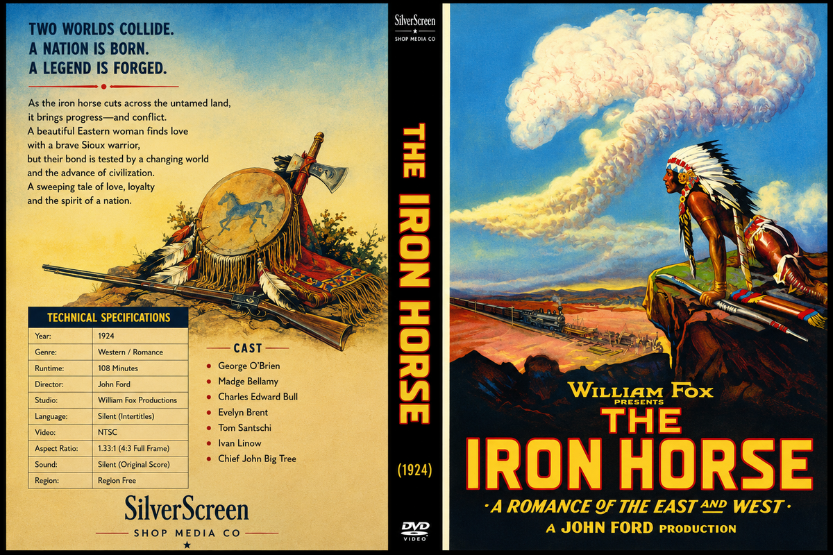 The Iron Horse (1924) Silent Epic Western DVD Collector Edition