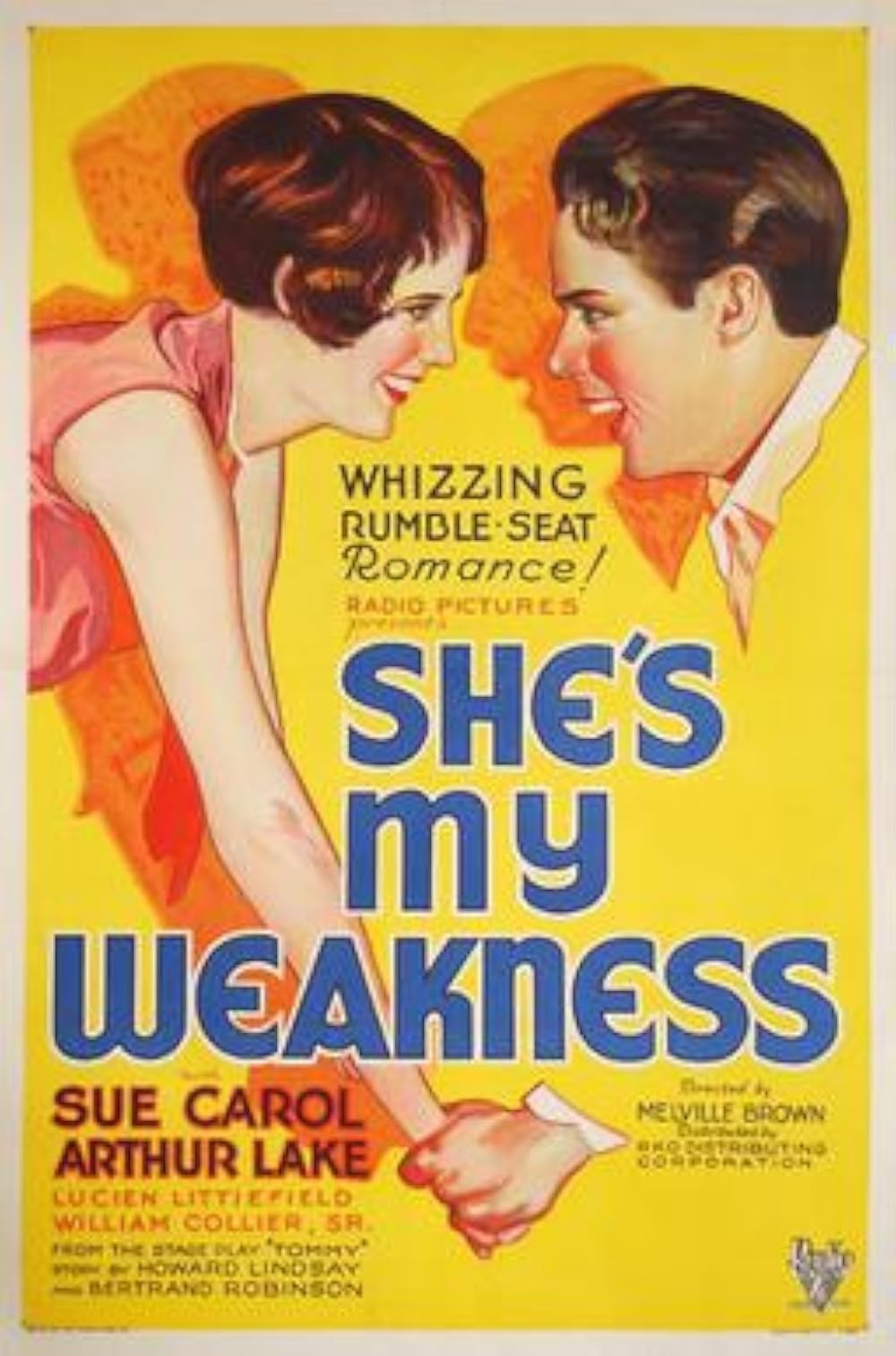 She’s My Weakness 1930 DVD Sue Carol Arthur Lake Rare Pre-Code Romantic Comedy