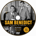 Sam Benedict 1962 Classic TV DVD 28 Episodes Complete Rare Legal Drama With Cove