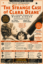 The Strange Case of Clara Deane (1932) Crime Drama DVD Collector Edition