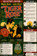 Tiger Rose 1929 Pre Code Adventure Romance Drama Film DVD