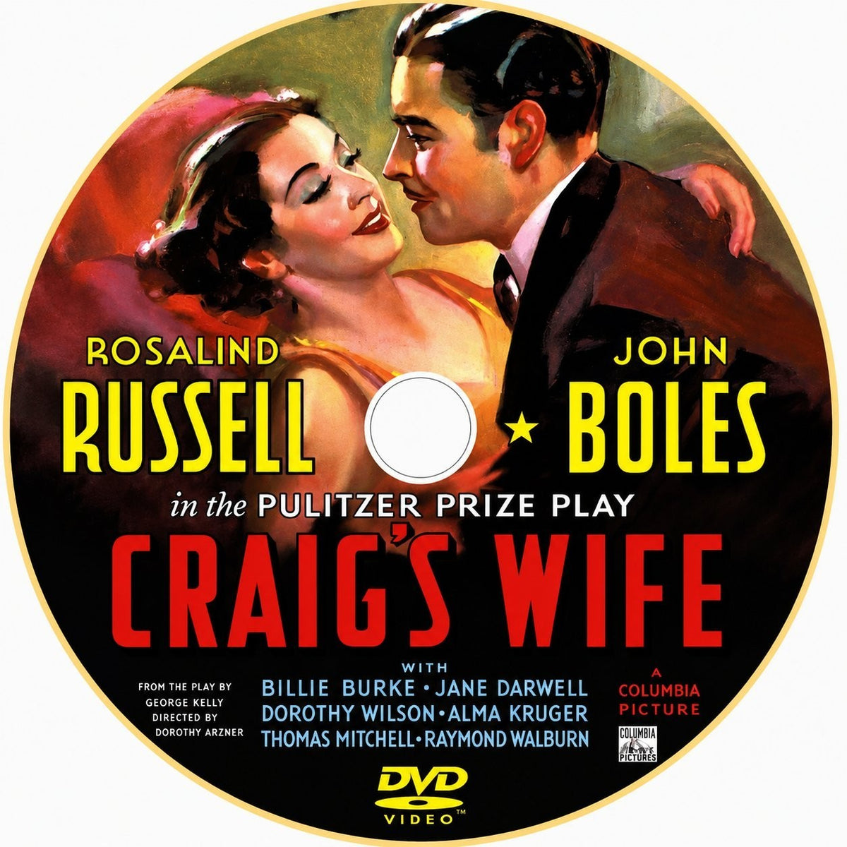 Craig's Wife (1936) Classic Drama Film DVD - Collector's Edition