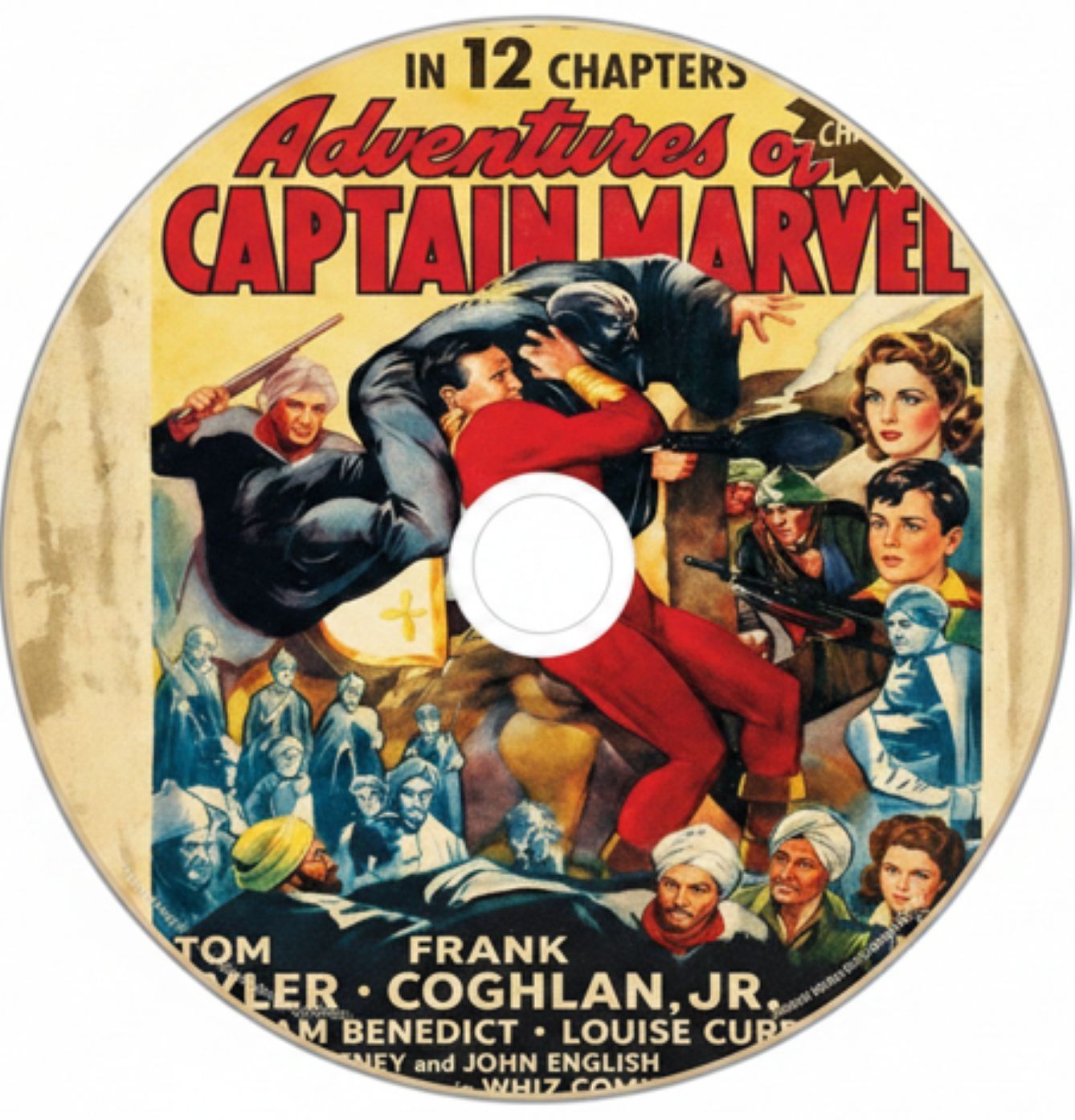 Adventures of Captain Marvel 1941 Superhero Serial 12 Chapters Collector DVD