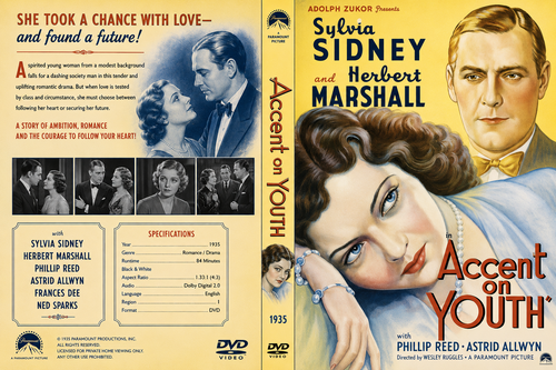 Accent on Youth (1935) Comedy Romance DVD Collector Edition