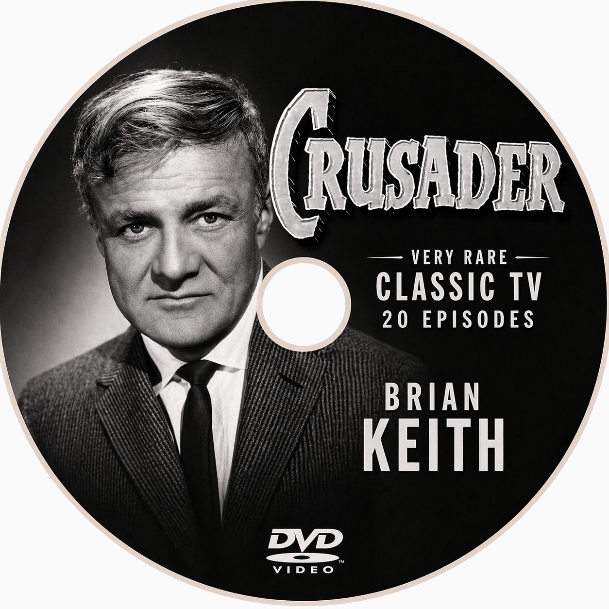 Crusader (1956) Very Rare Classic TV 20 Episodes on DVD Brian Keith
