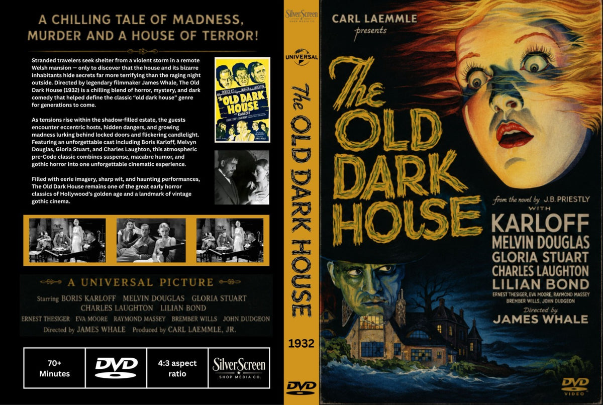 The Old Dark House (1932) Horror Comedy DVD Collector Edition