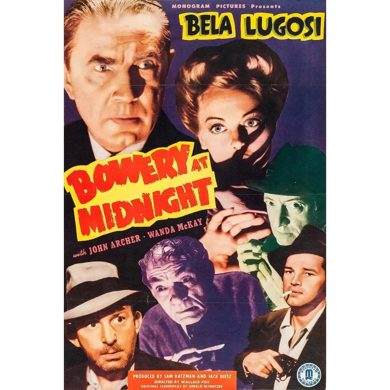 Bowery at Midnight (1942) Horror Crime DVD Collector Edition