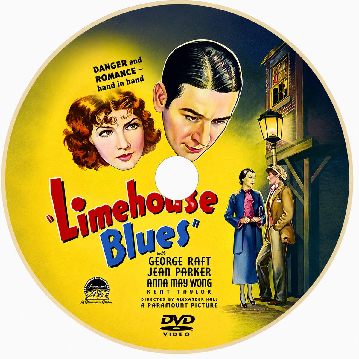 Limehouse Blues 1934 Drama Crime Film DVD With Cover Art Anna May Wong