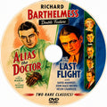 Double Feature Rare Alias the Doctor 1932 The Last Flight 1931 DVD Collectors Ed