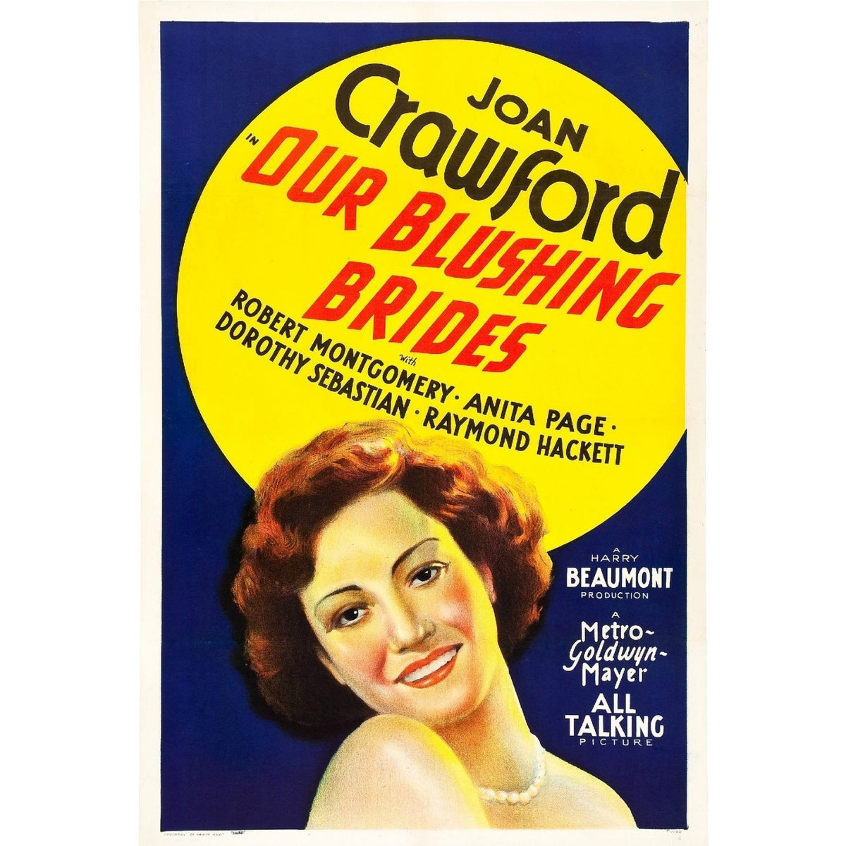 Our Blushing Brides (1930) Pre-Code Romantic Drama DVD Collector Edition