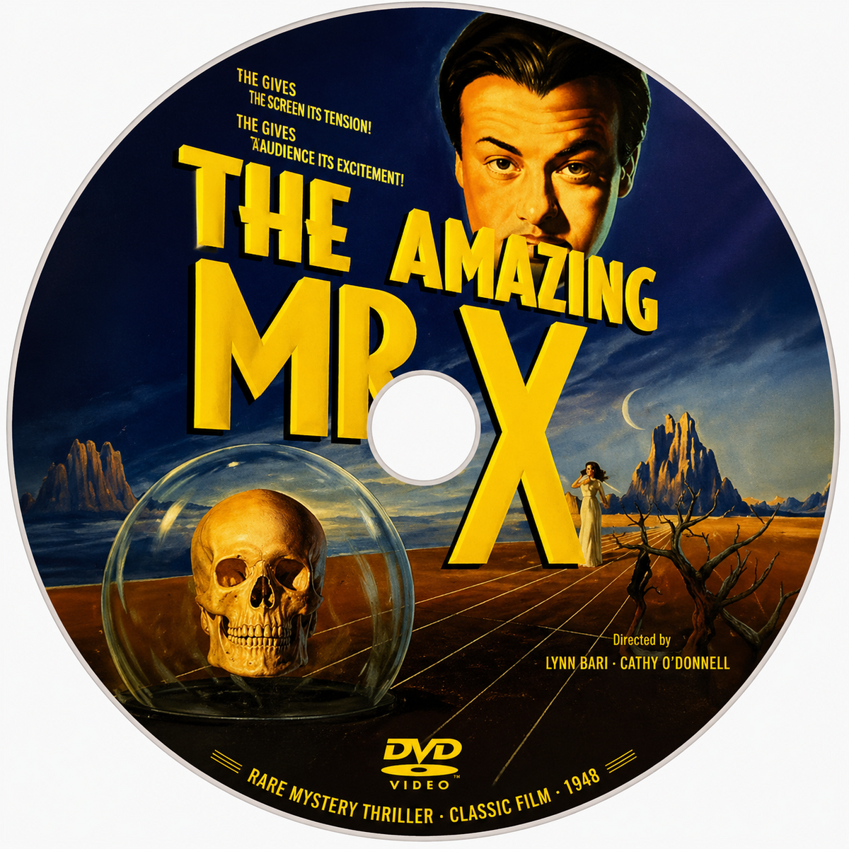 The Amazing Mr. X (1948) Film Noir Mystery DVD Collector Edition