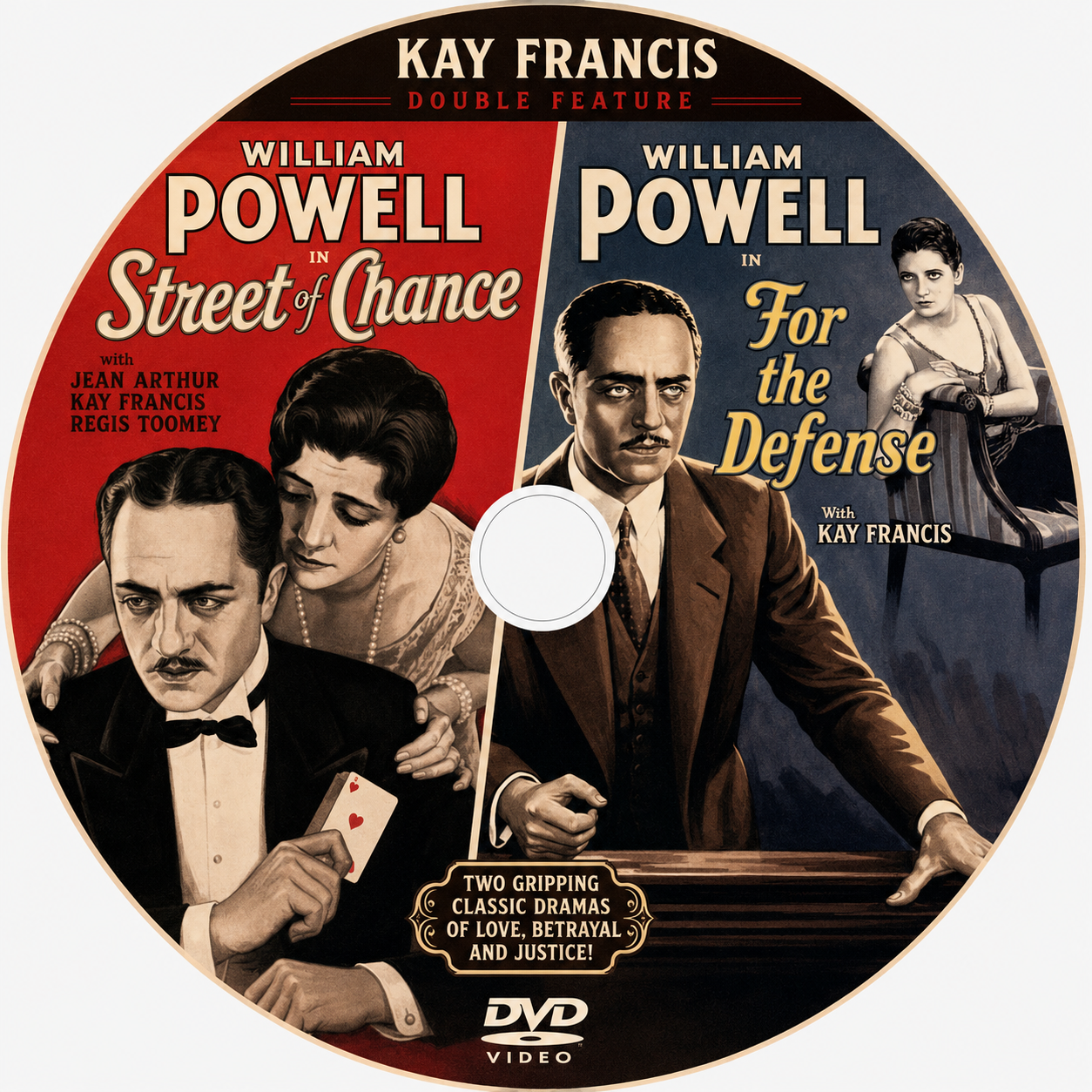 Kay Francis Double Feature (1930) Classic Drama DVD Collector Edition