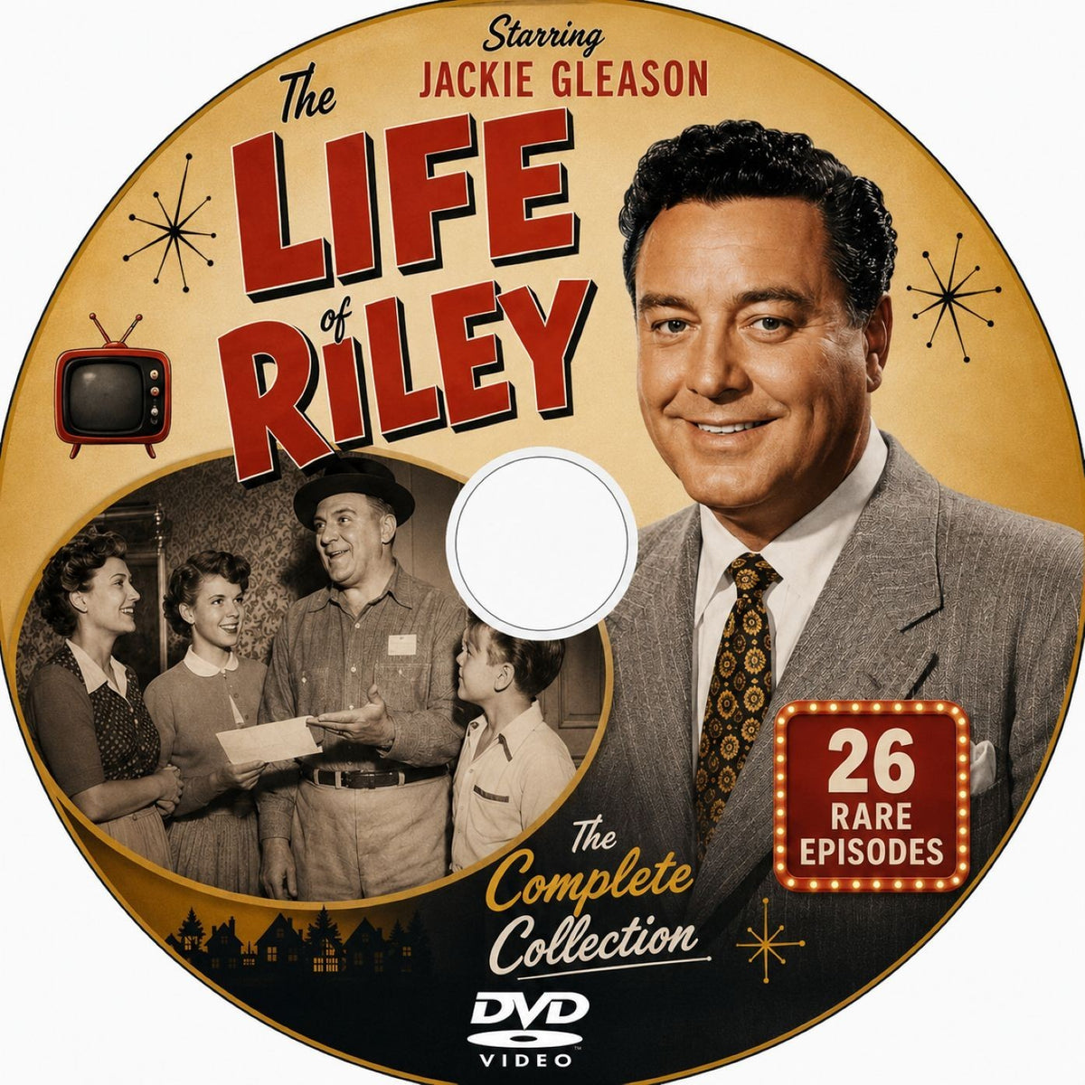 The Life of Riley (1948) Classic TV Series DVD – 26 Rare Episodes