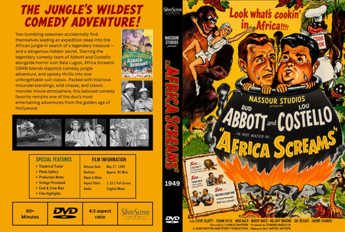 Africa Screams (1949) Abbott and Costello Comedy DVD Collector Edition