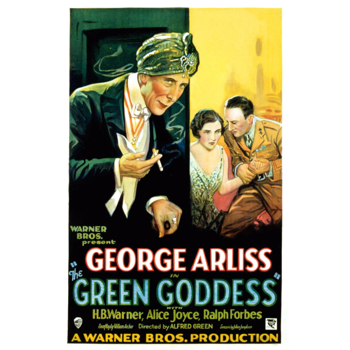 The Green Goddess (1923) Silent Adventure Drama DVD Collector Edition