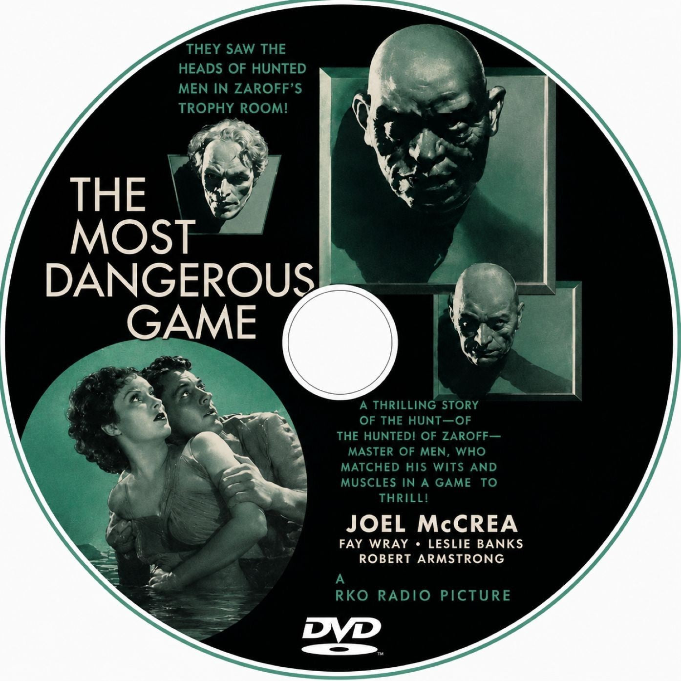 The Most Dangerous Game (1932) Horror Adventure Thriller DVD Collector Edition