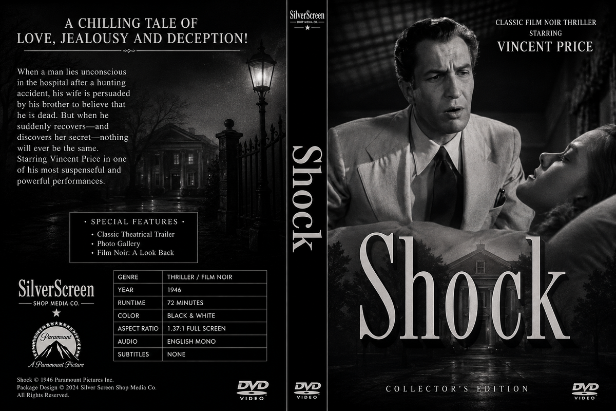 Shock (1946) Film Noir Thriller DVD Collector Edition