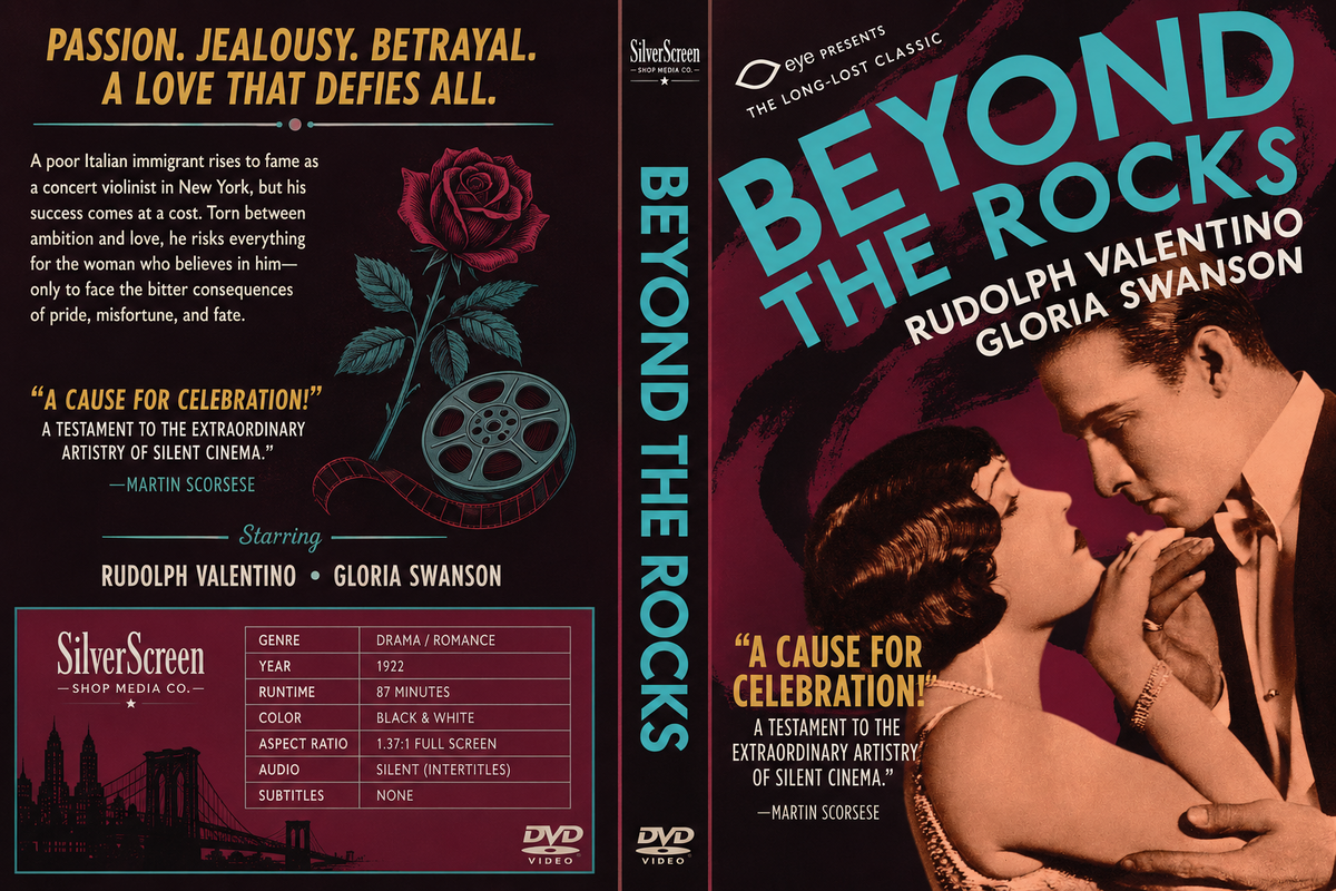 Beyond the Rocks (1922) Rare Classic Silent Romance DVD- Collectors Edition