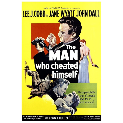 The Man Who Cheated Himself (1950) Film Noir Crime Drama DVD Collector Edition