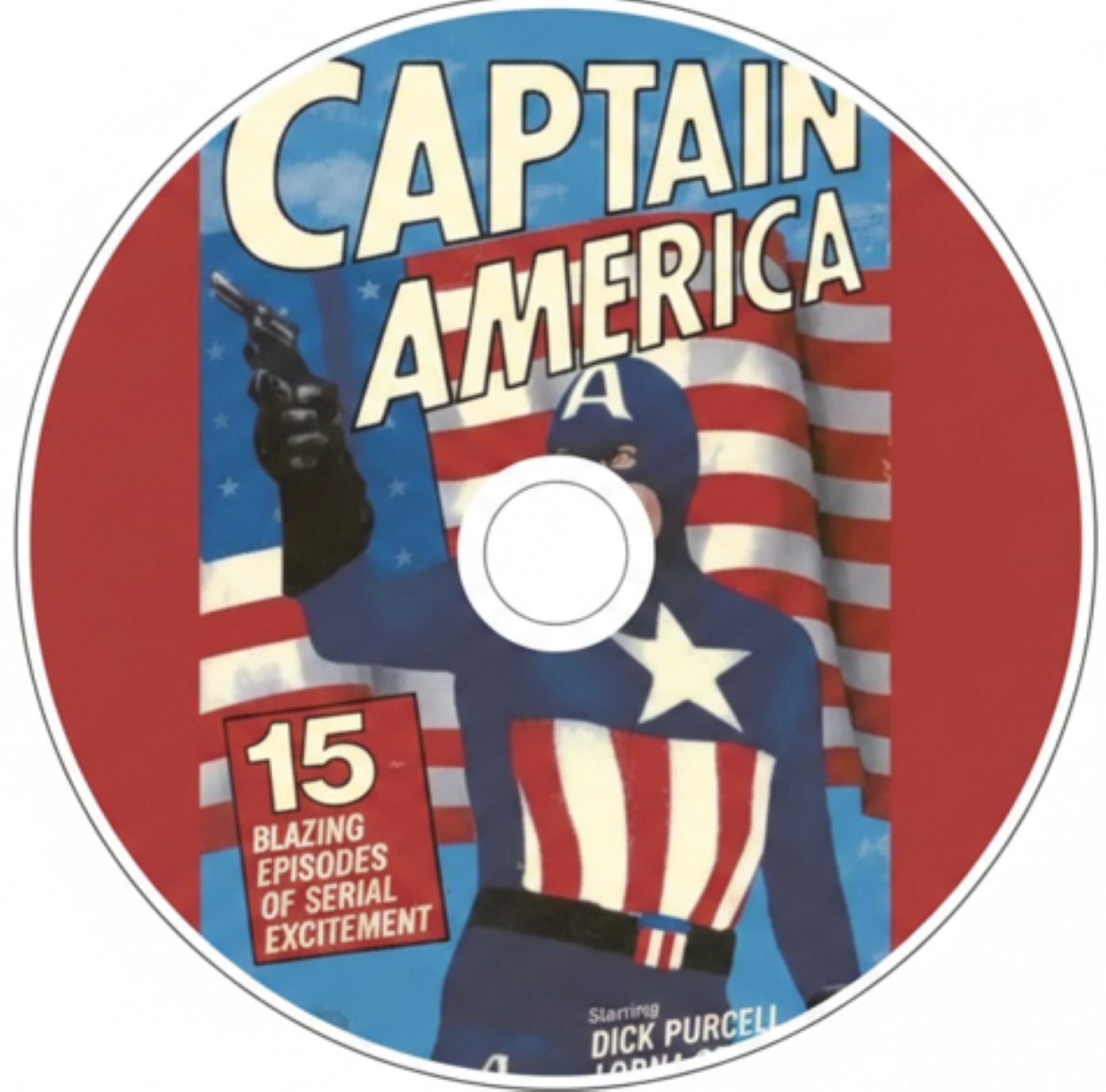 Captain America 1944 Classic Superhero Serial 15 Chapters DVD Collectors Edition