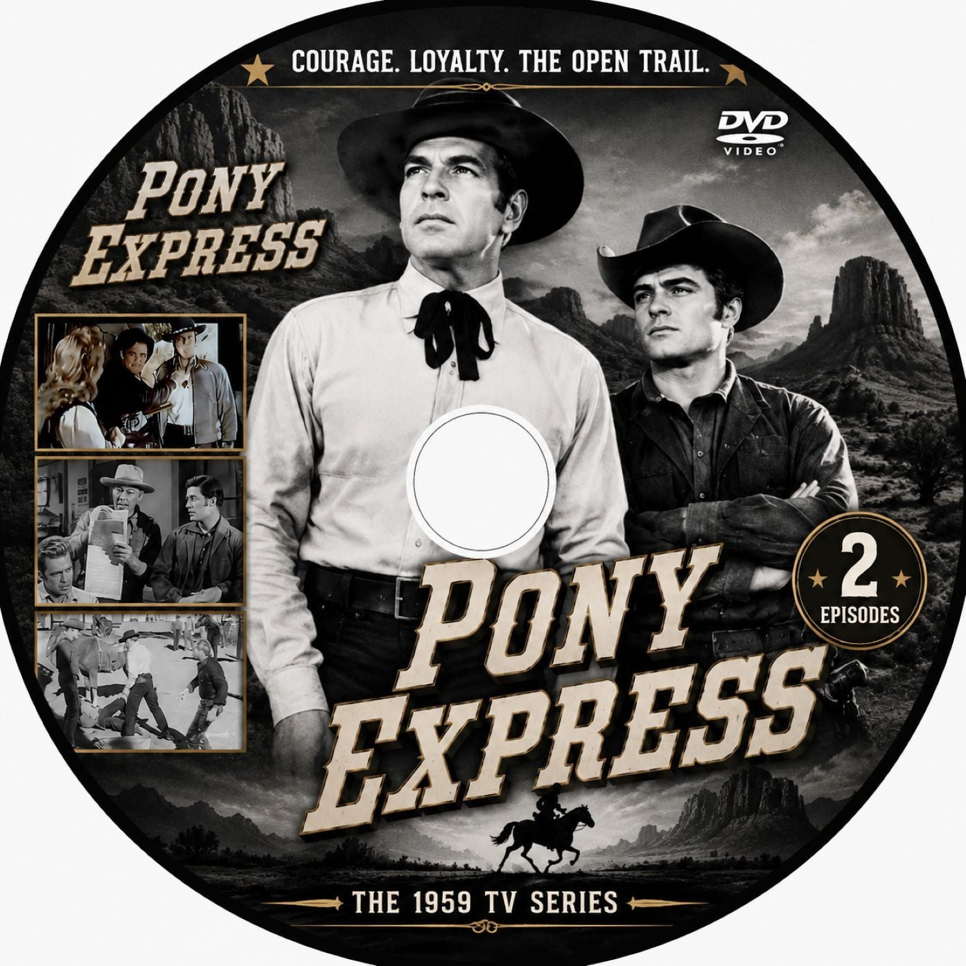 Pony Express (1959) | Western Adventure Series | Classic Collectors Ed. on DVD