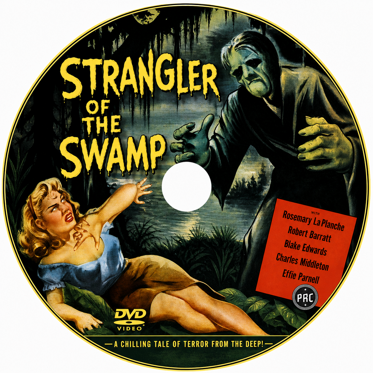 Strangler of the Swamp 1946 Horror Mystery Film DVD With Cover Art Classic