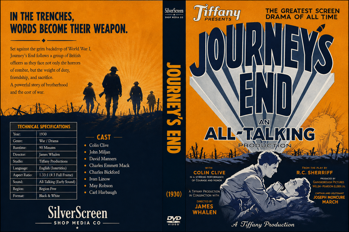 Journey's End (1930) War Drama DVD Collector Edition