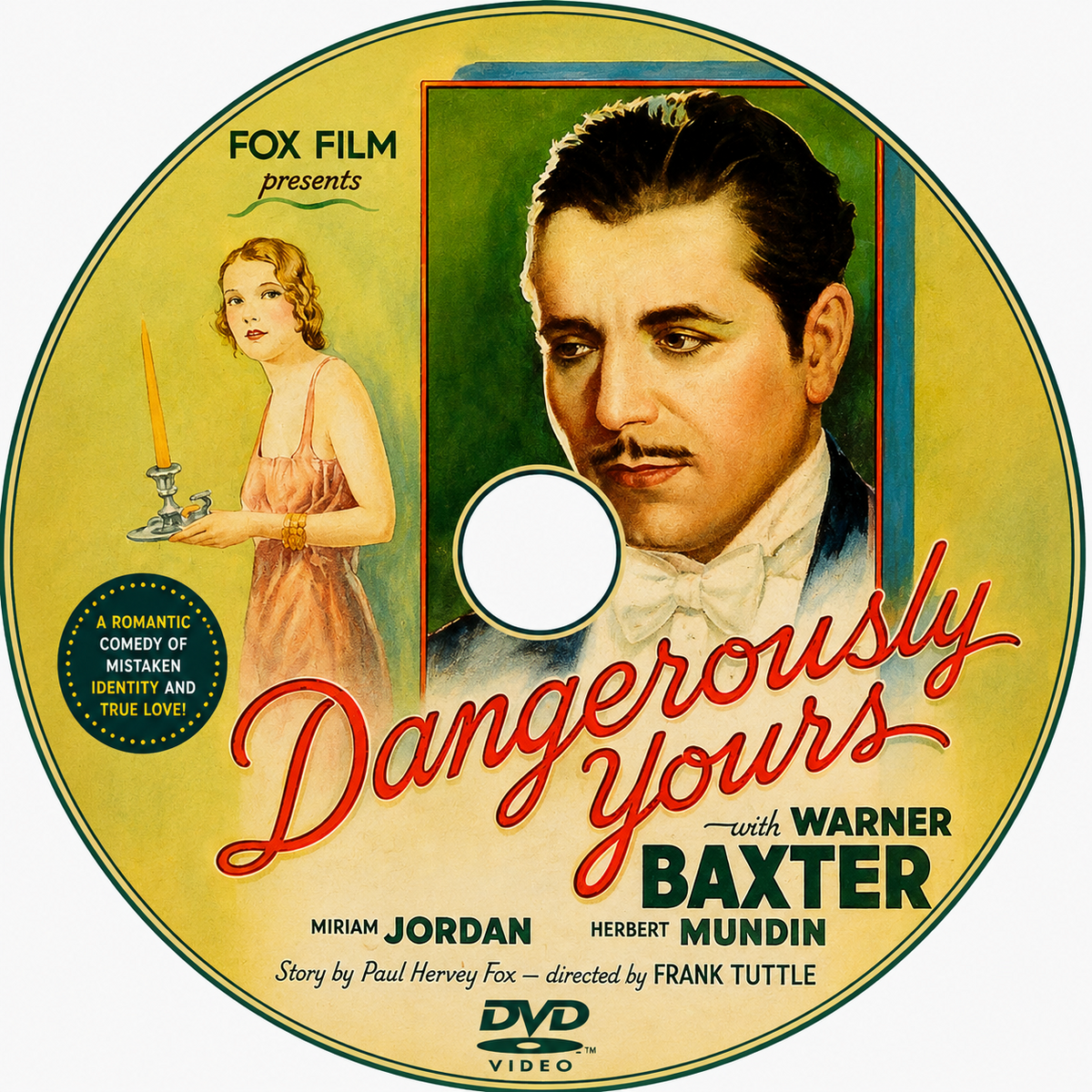 Dangerously Yours (1937) Crime Drama DVD – Collector's Edition
