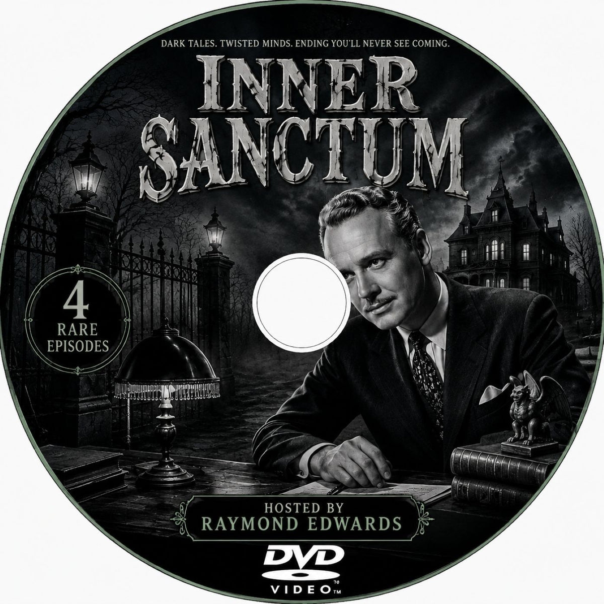 Inner Sanctum (1954) Classic TV Series DVD – 4 Rare Episodes