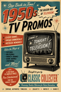 1950s TV Network Promos DVD 5 Hours Vintage Television Broadcast Archives