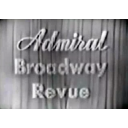 Admiral Broadway Revue (1949) Rare Classic TV DVD – 13 Episodes – Vintage Variet